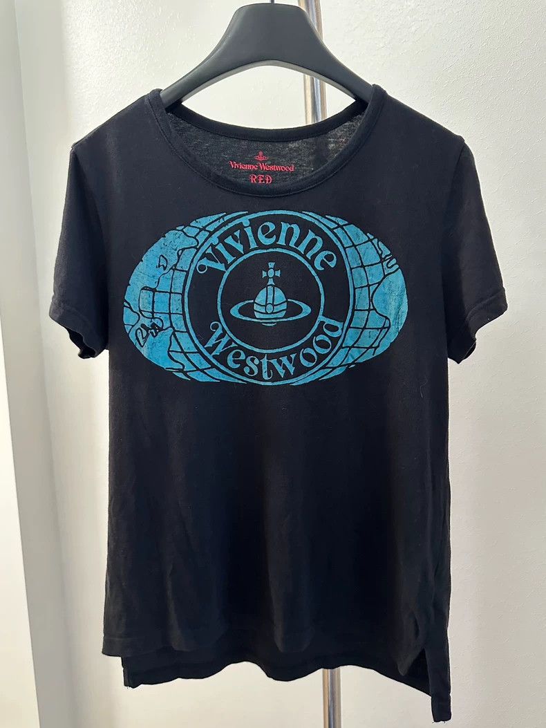 Vivienne Westwood Vivienne Westwood Saturn logo round neck T-shirt short sle Size S / US 4 / IT 40 - 1 Thumbnail