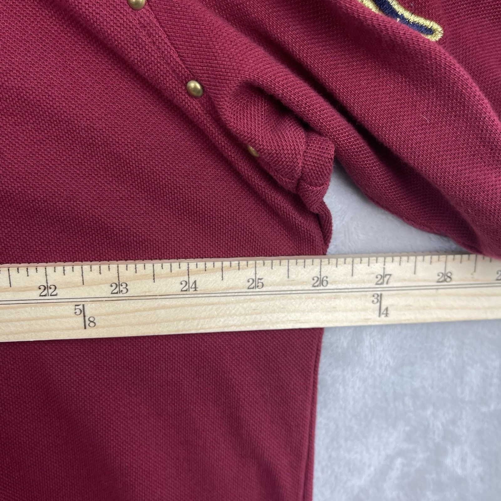 Other Jewelius Cezer Lion Graphic Polo Studded Red Oversized 2XL Size US XXL / EU 58 / 5 - 12 Thumbnail
