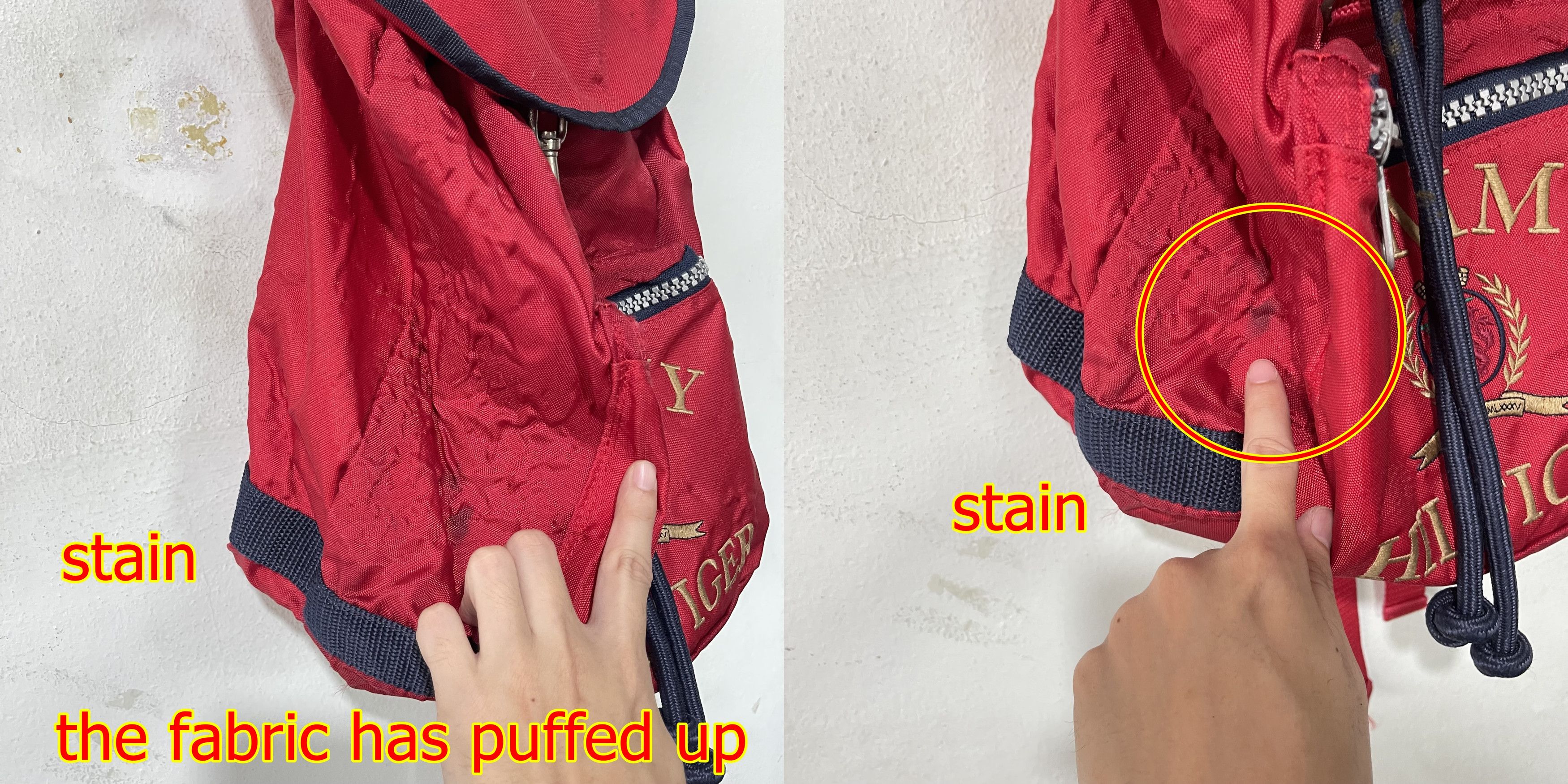 Tommy Hilfiger Vintage 90s Tommy Hilfiger Backpack Size ONE SIZE - 11 Thumbnail