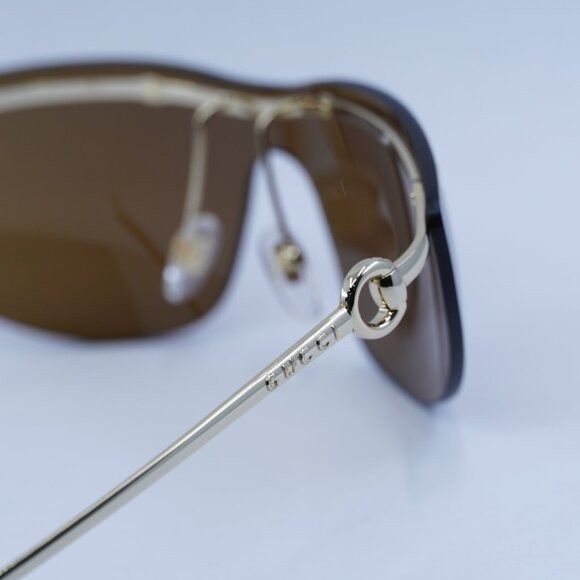 Gucci 🕶️ New Gucci GG1700S 004 Sunglasses - Endura Gold Frame Size ONE SIZE - 8 Thumbnail