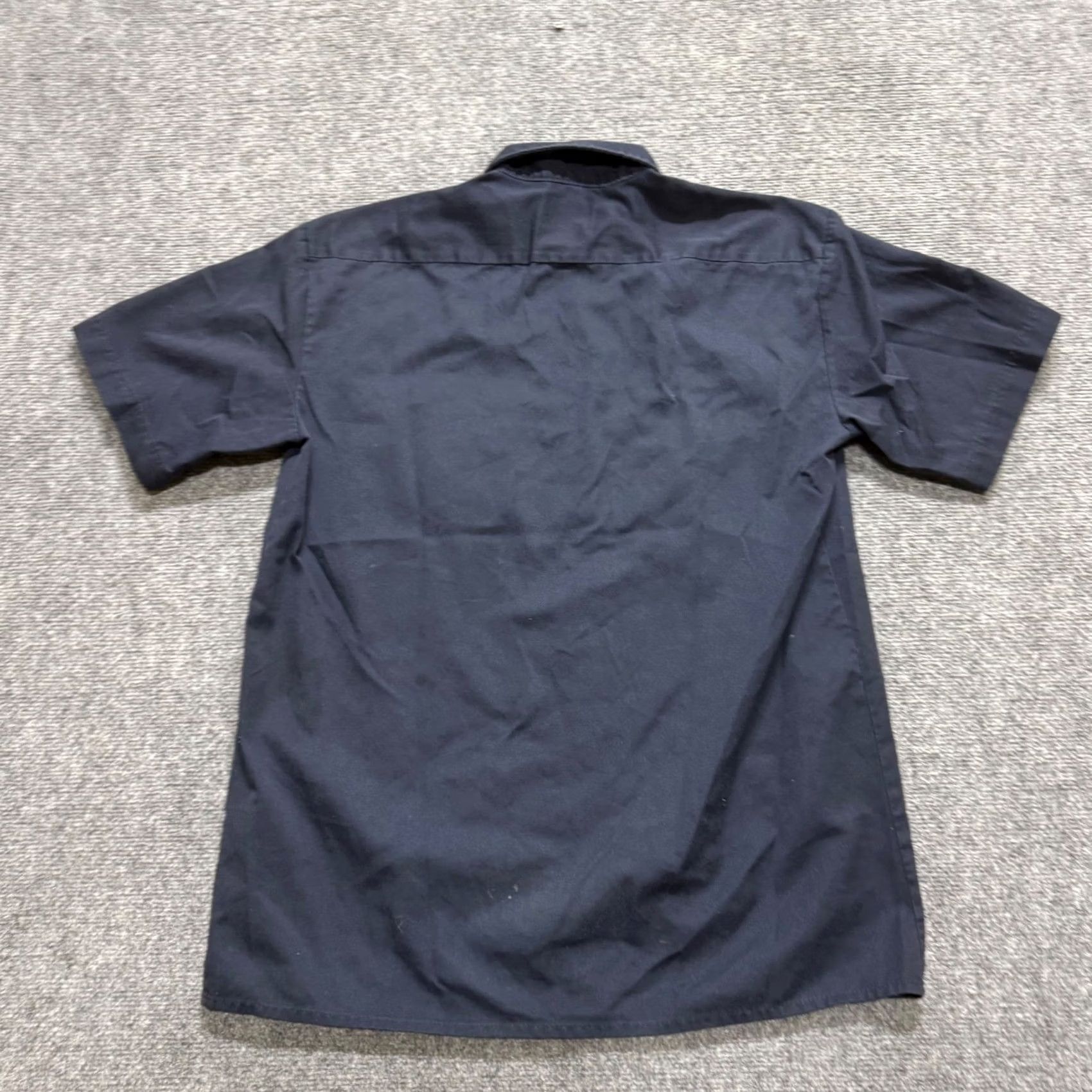 Dickies VINTAGE Dickies Button Up Shirt Mens M Navy Blue Oversized Collared Dress Casual 90s Mens Size US M / EU 48-50 / 2 - 3 Thumbnail