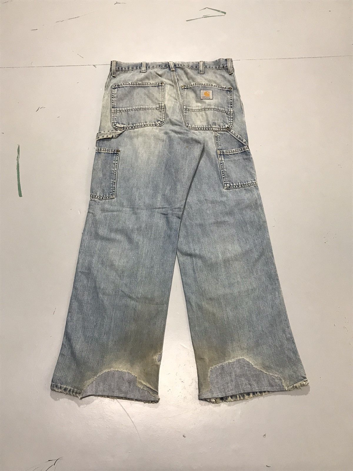 Carhartt Vintage Carhartt repaired double knee workwear denim Size US 34 / EU 50 - 2 Thumbnail
