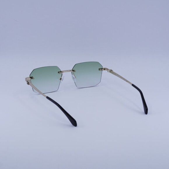 Palm Angels Palm Angels PERI10G QUARTZ 7654 Sunglasses Gold Geometric Size ONE SIZE - 7 Thumbnail