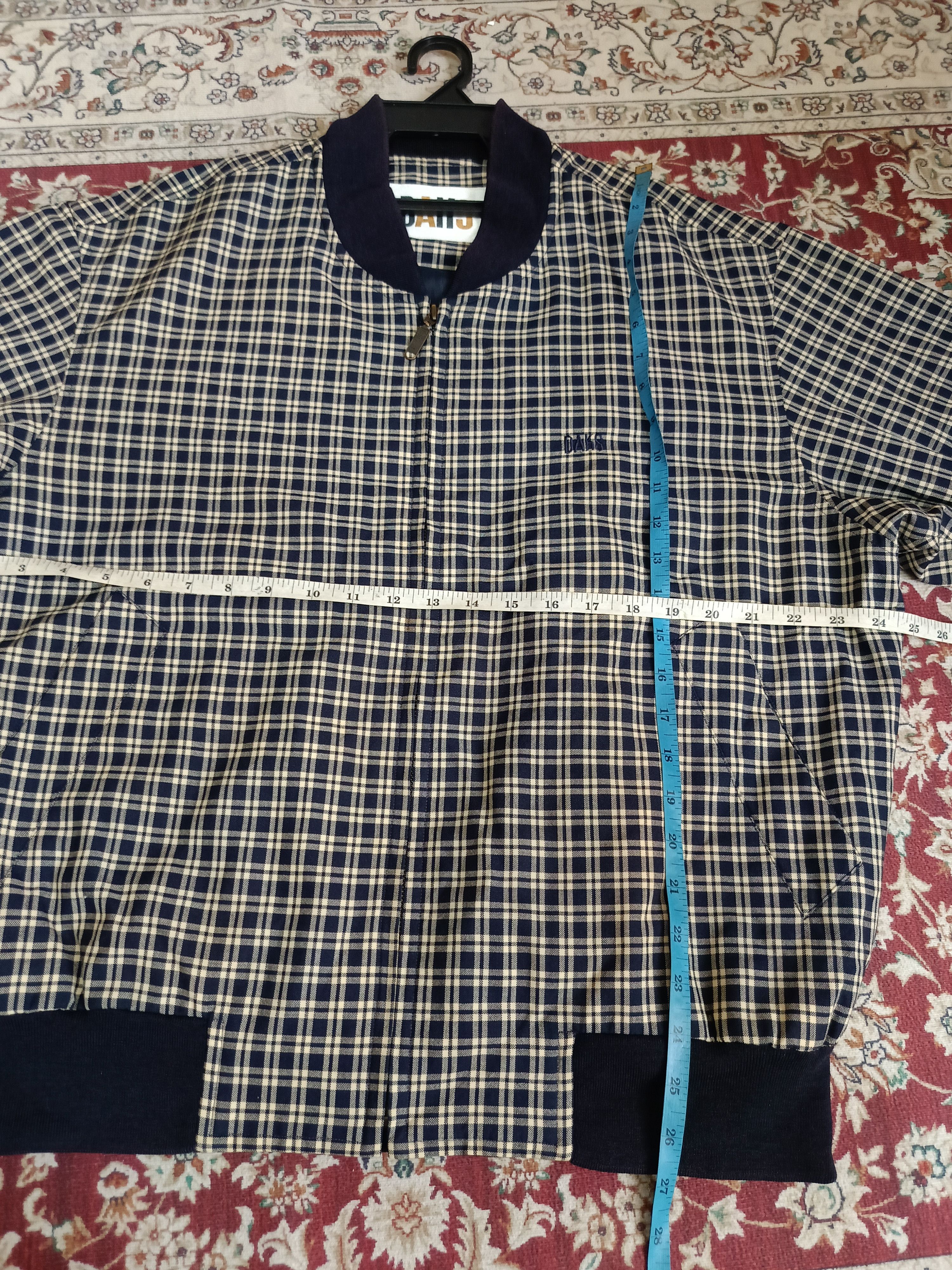 DAKS × Vintage Daks London Tartan Bomber jacket Size US L / EU 52-54 / 3 - 8 Thumbnail