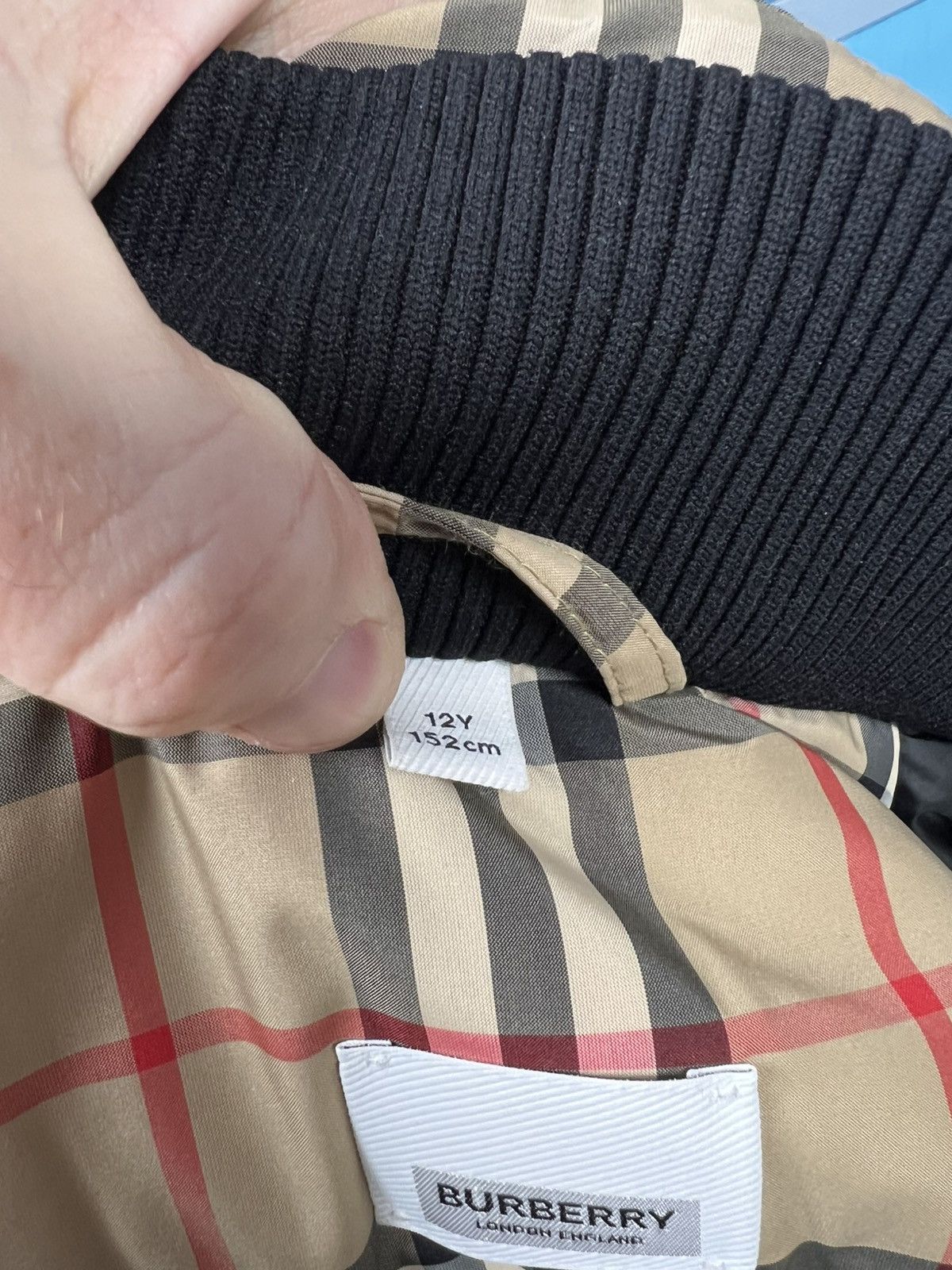 Burberry Burberry nova down jacket kids 12y luxury hooded Size US XS / EU 42 / 0 - 12 Thumbnail