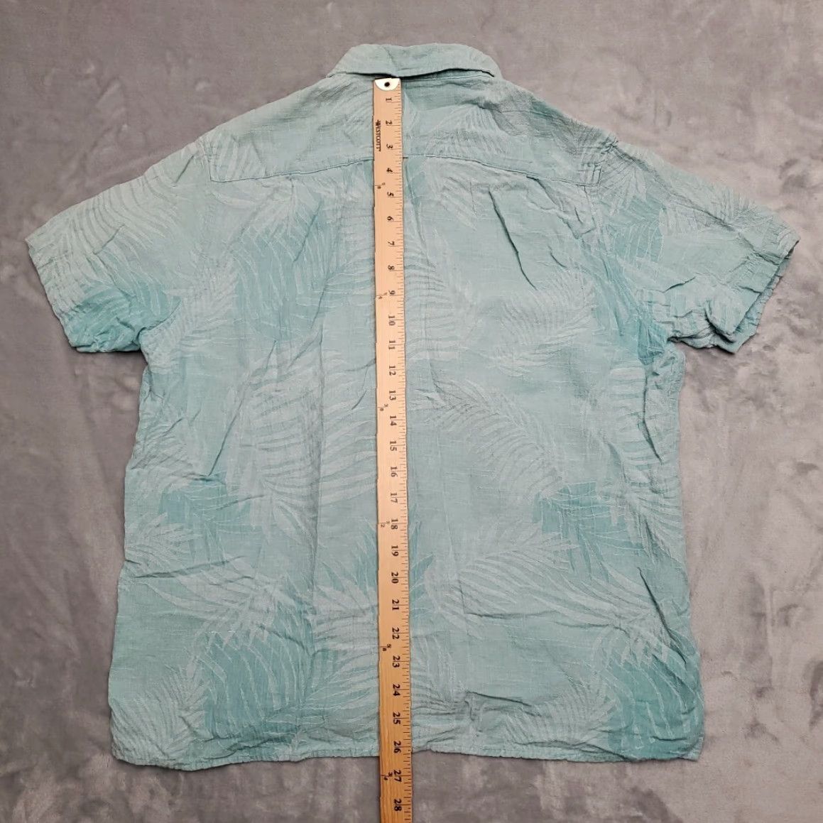 Tasso Elba VINTAGE Tasso Elba Camp Shirt Mens XL Turquoise Floral Silk Linen Hawaiian Palm Retro Shirt Mens XL Green Floral Hawaiian 90s? Size US XL / EU 56 / 4 - 7 Thumbnail