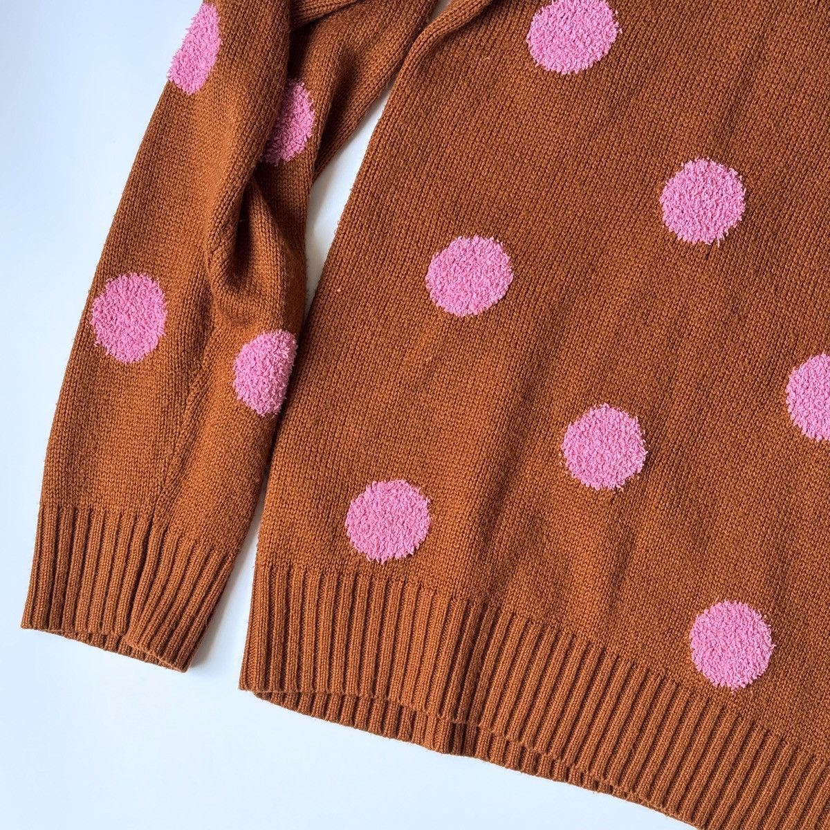 Brain Dead Brain Dead Polka Pile Crewneck Sweater Size US L / EU 52-54 / 3 - 9 Thumbnail