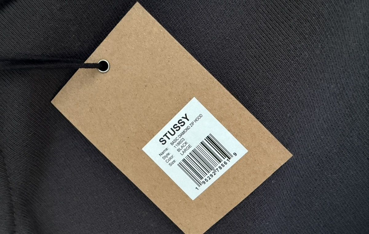 Stussy SS26 Stussy zip up hoodie Size US L / EU 52-54 / 3 - 9 Thumbnail