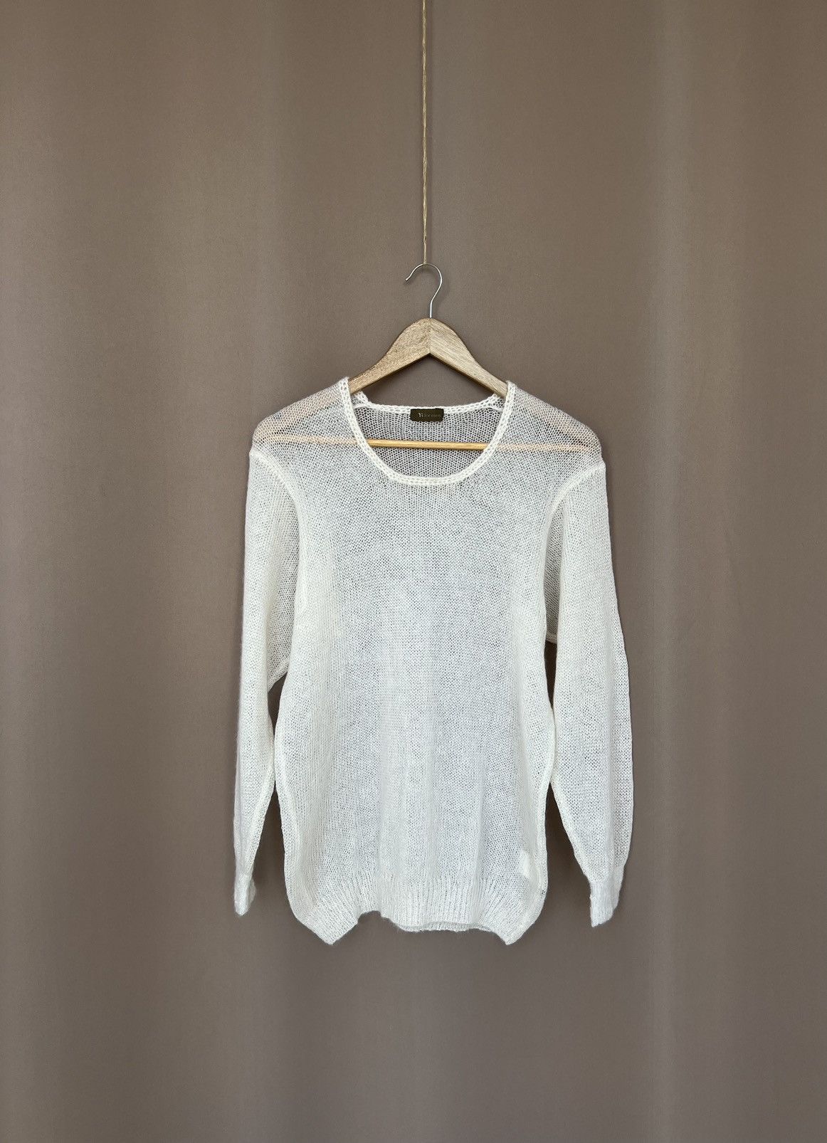 Yohji Yamamoto Yohji Yamamoto Y`s Mesh Open-Knit Wool  