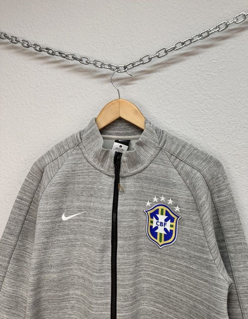 Nike Nike Halfzip Tech Fleece Brazil Size US L / EU 52-54 / 3 - 4 Thumbnail