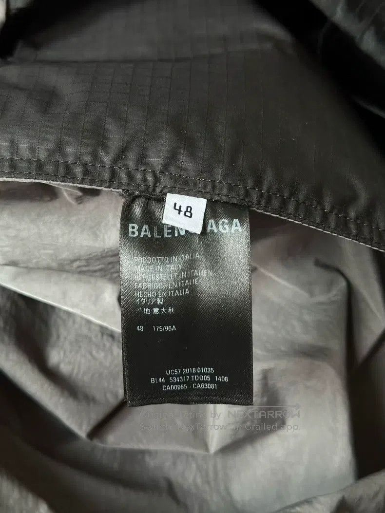 Balenciaga Balenciaga Black and Grey Windbreaker Size US M / EU 48-50 / 2 - 4 Thumbnail