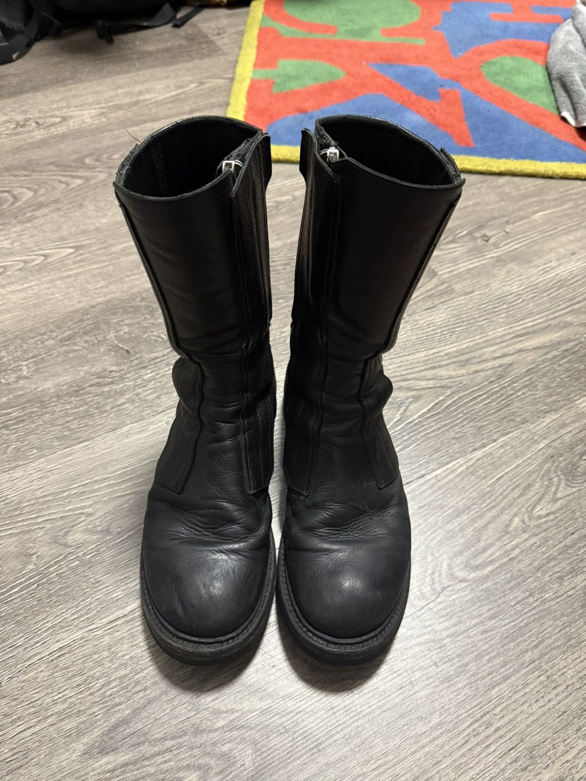 Rick Owens Rick Owens SS15 Moto Creeper Boots Size US 8 / EU 41 - 2 Thumbnail