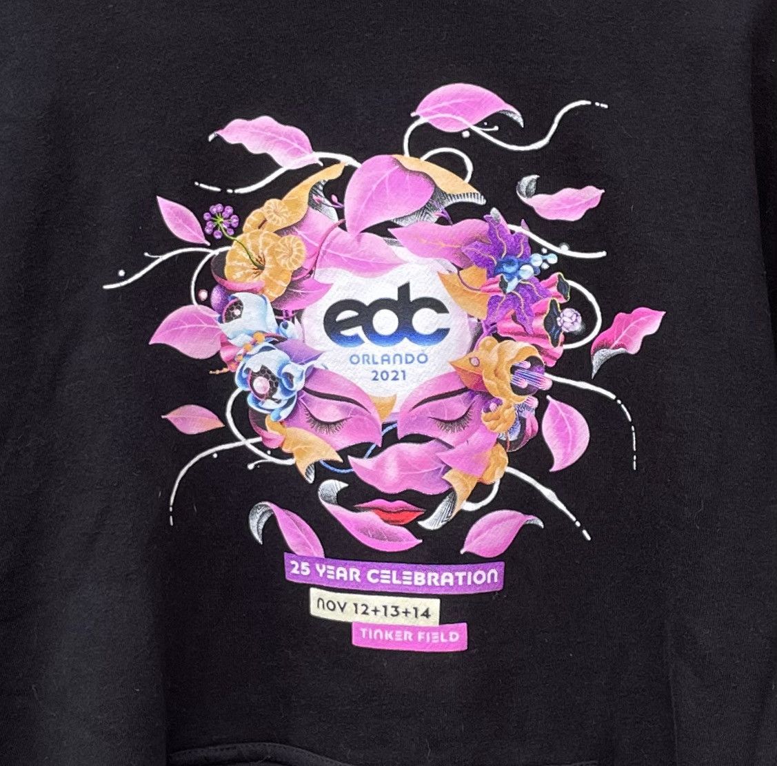 Other 2021 Insomniac EDC Orlando 25 Year Celebration Hoodie Size US L / EU 52-54 / 3 - 4 Thumbnail