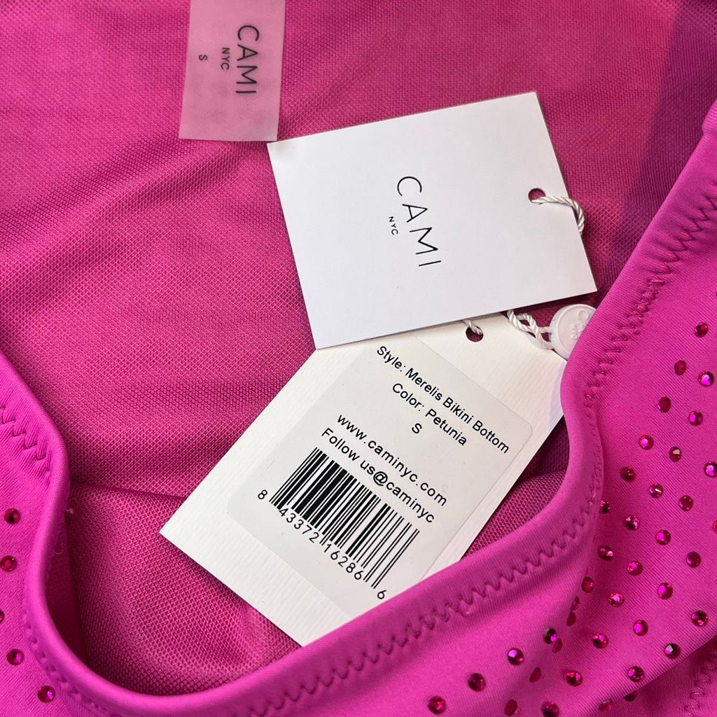 CAMI NYC NWT Cami NYC Merari and Merelis High Waist Crystal Bikini Se Size ONE SIZE - 10 Thumbnail