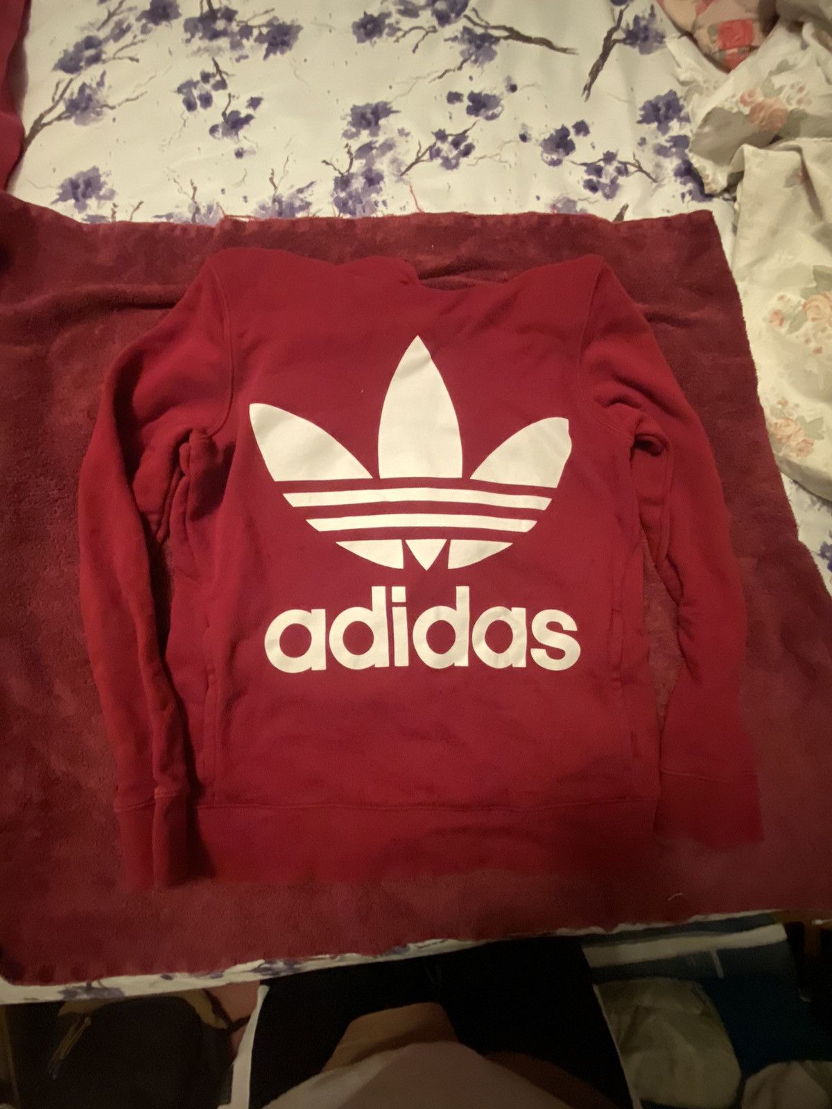 Adidas × Vintage Adidas Vintage Hoodie Size S / US 4 / IT 40 - 1 Thumbnail