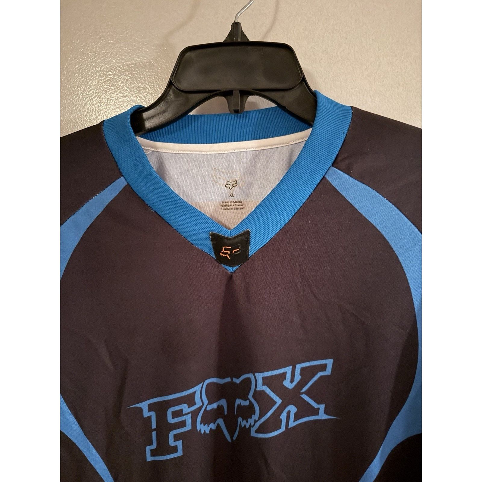 Fox Racing Vintage Fox Racing Jersey XL Long Sleeve Size US XL / EU 56 / 4 - 2 Thumbnail