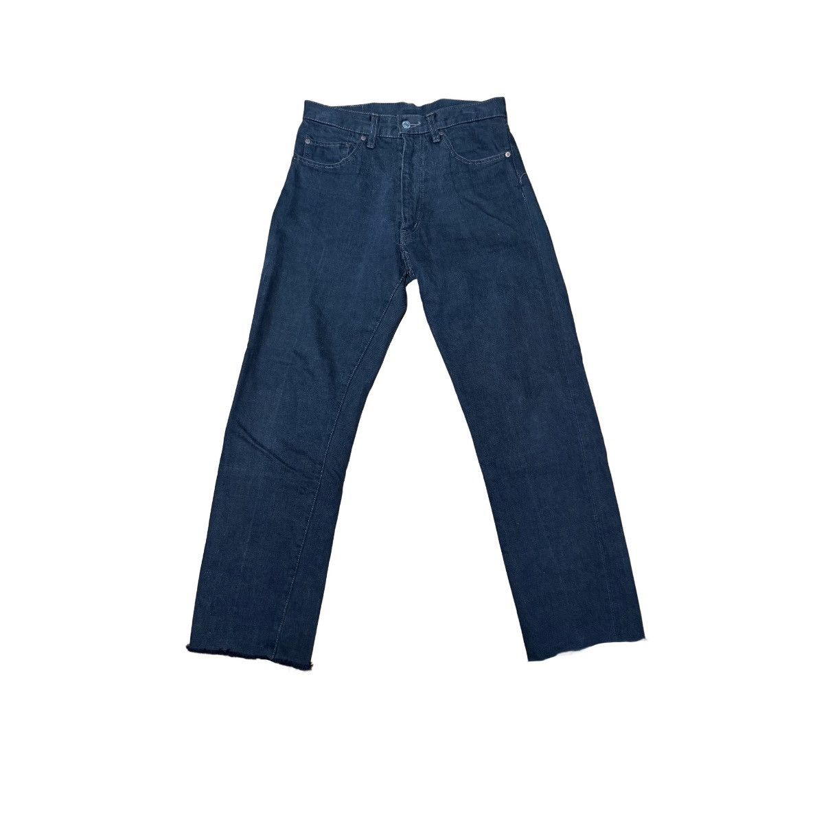 Nepenthes Nepenthes Hoggs Needles 1990s Japanese Selvedge Denim Size US 30 / EU 46 - 1 Thumbnail