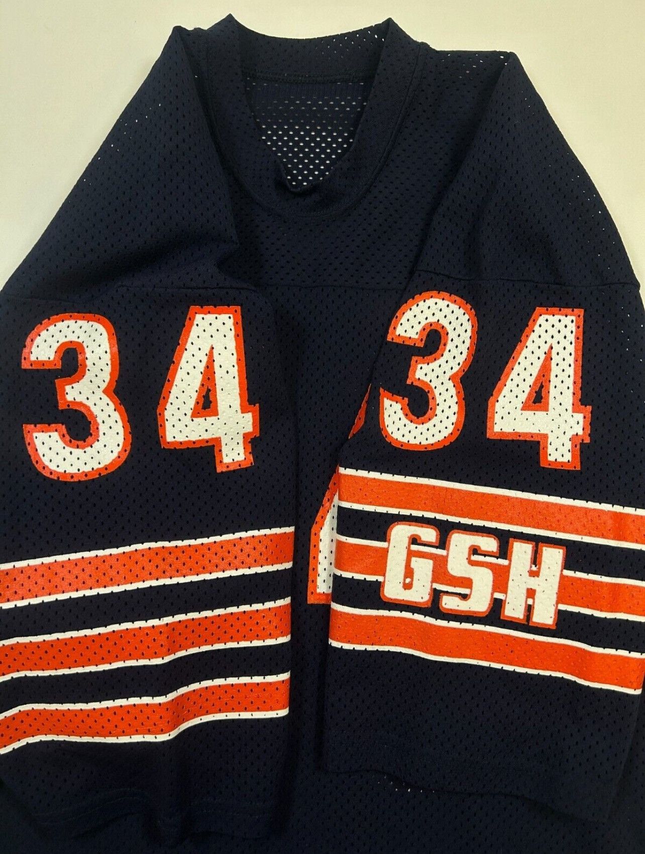 MacGregor #34 CHICAGO BEARS VINTAGE 80s WALTER PAYTON JERSEY Size US XL / EU 56 / 4 - 4 Thumbnail