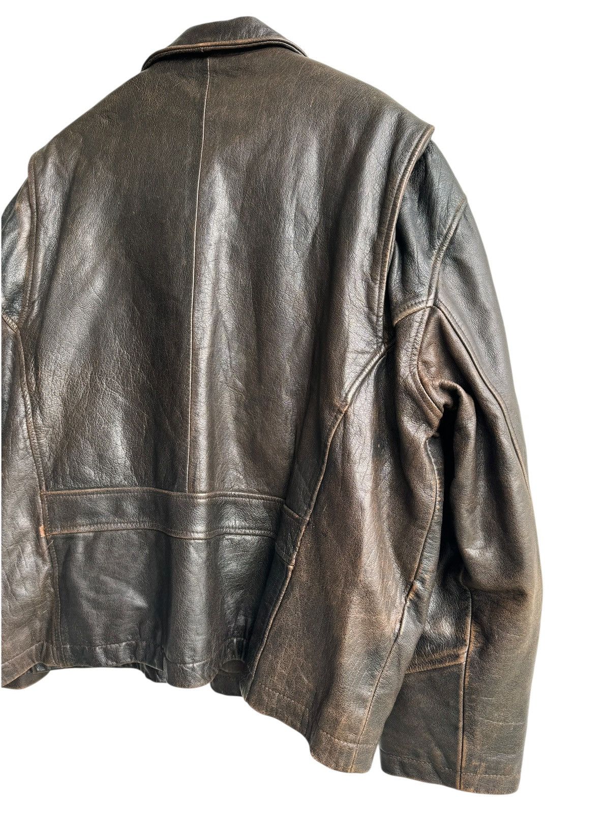Wilsons Leather Vintage Wilsons Leather Jacket Size US XL / EU 56 / 4 - 17 Thumbnail