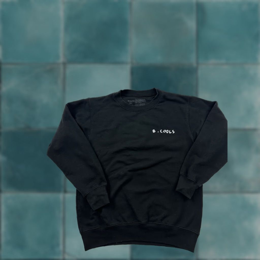 Barney Cools Barney Cools Sweatshirt Mens Small Black Crew Neck Pullover Dead Seas B. Cools Size US S / EU 44-46 / 1 - 1 Thumbnail