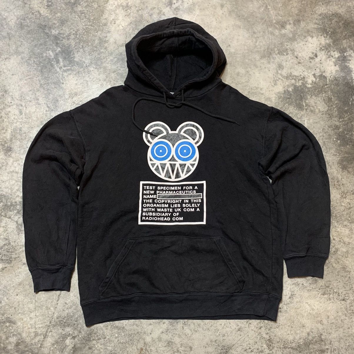 Band Tees Vintage 90s band hoodie radiohead album waste kid a bends Size US L / EU 52-54 / 3 - 1 Thumbnail