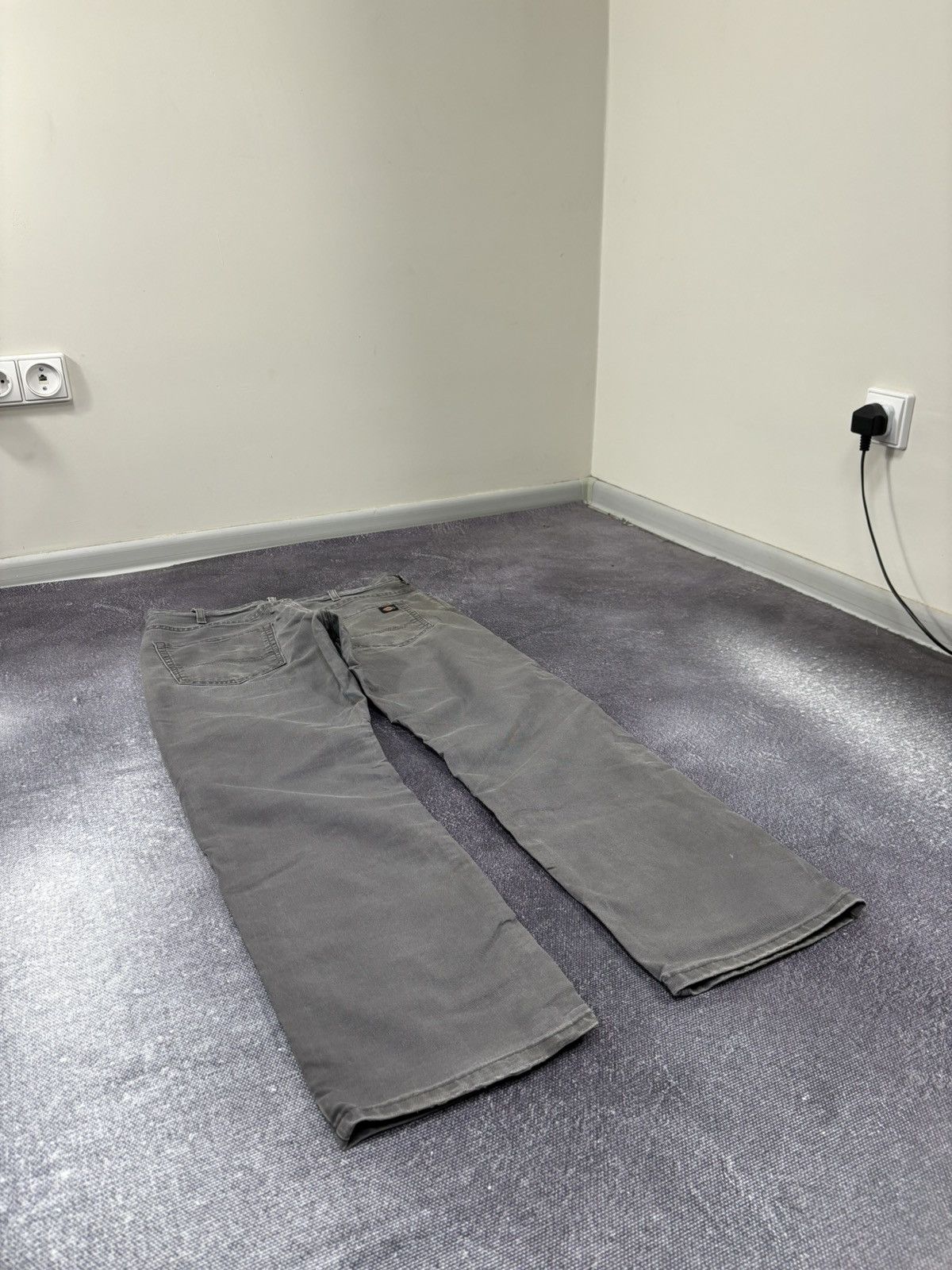 Dickies Vintage Dickies Flex Grey Work American Hype Pants Jeans Size US 34 / EU 50 - 4 Thumbnail