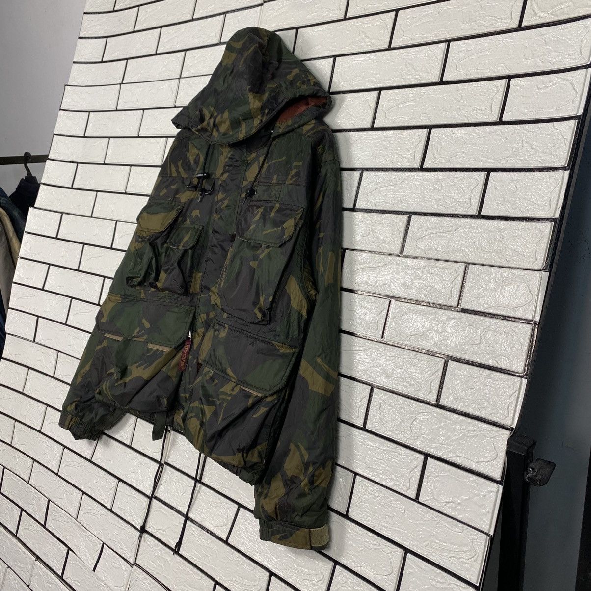 Japanese Brand 📌Red Creek Bomber Jacket Camouflage Blanket Insulated Size US M / EU 48-50 / 2 - 3 Thumbnail