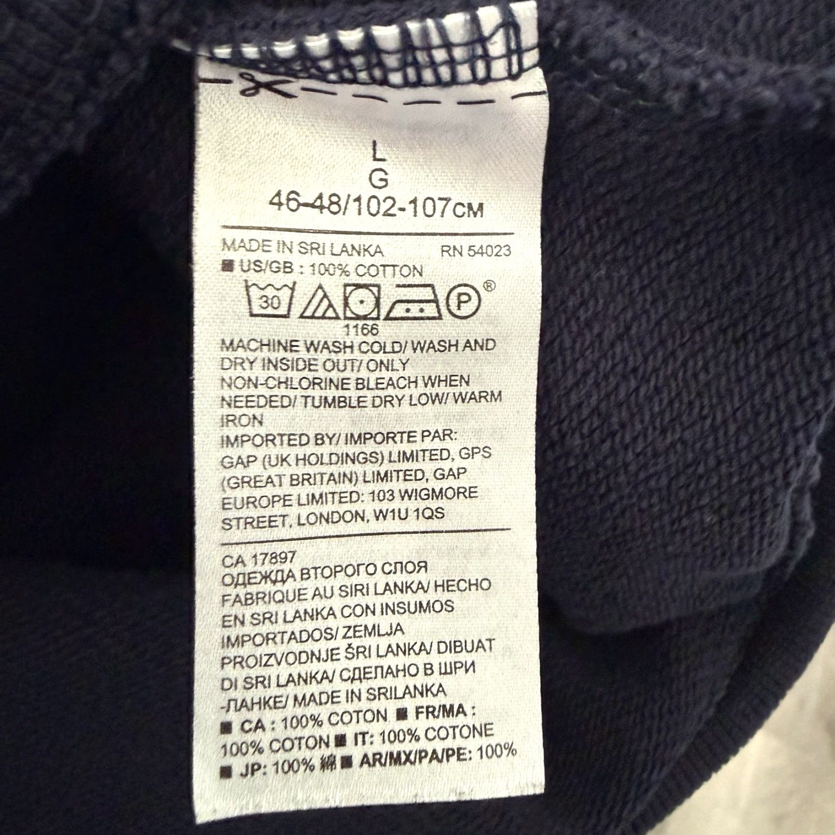 Banana Republic Banana Republic Sweatshirt Women Large Blue Crew Neck Pullover French Terry All Seasons Comfort Relaxed Fit LS Pullover Hoodie? Size L / US 10 / IT 46 - 4 Thumbnail