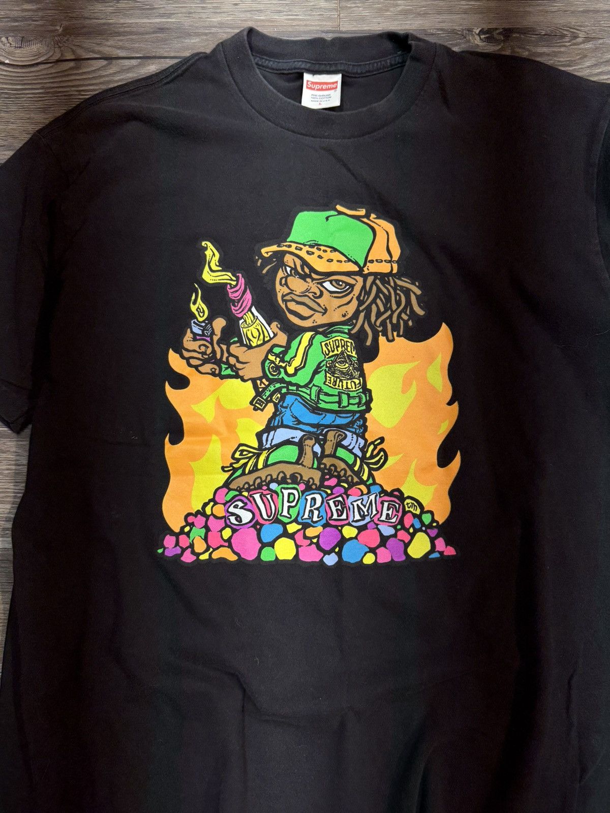 Supreme Supreme Molotov Kid Tee Size US L / EU 52-54 / 3 - 2 Thumbnail