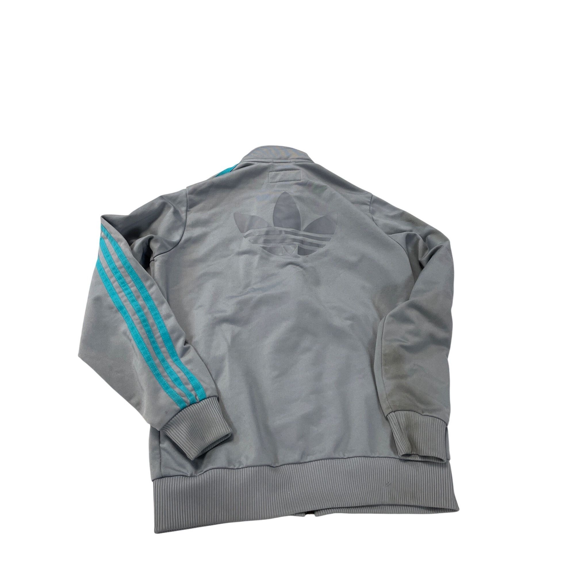 Adidas Adidas Originals Firebird womans Gray green zip Jacket size Size L / US 10 / IT 46 - 12 Thumbnail