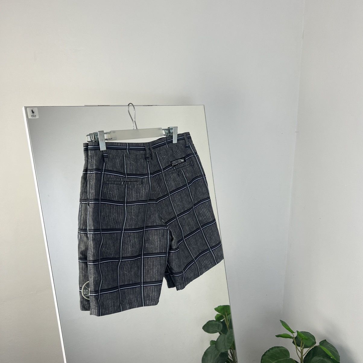 Mambo Vintage Y2K Mambo Checkered Light Swim Shorts Size US 32 / EU 48 - 2 Thumbnail