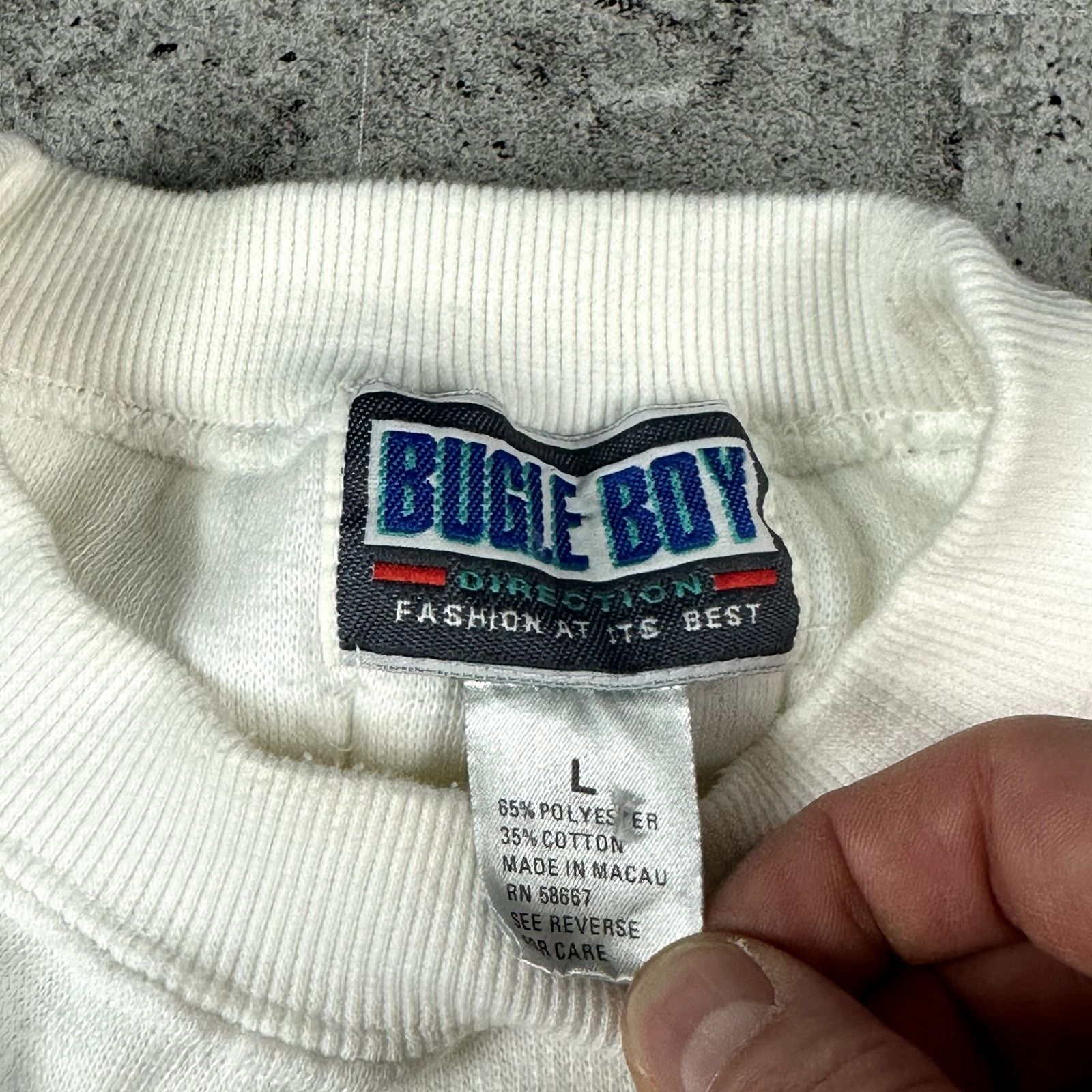 Bugle Boy Vintage Bugle Boy Crewneck Sweatshirt Size Large Size US L / EU 52-54 / 3 - 3 Thumbnail