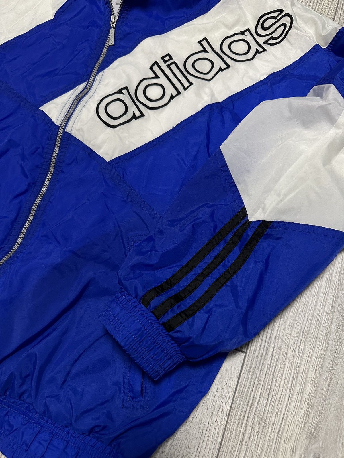 Adidas Vintage Adidas Drill Track Jacket Y2K Size US M / EU 48-50 / 2 - 2 Thumbnail