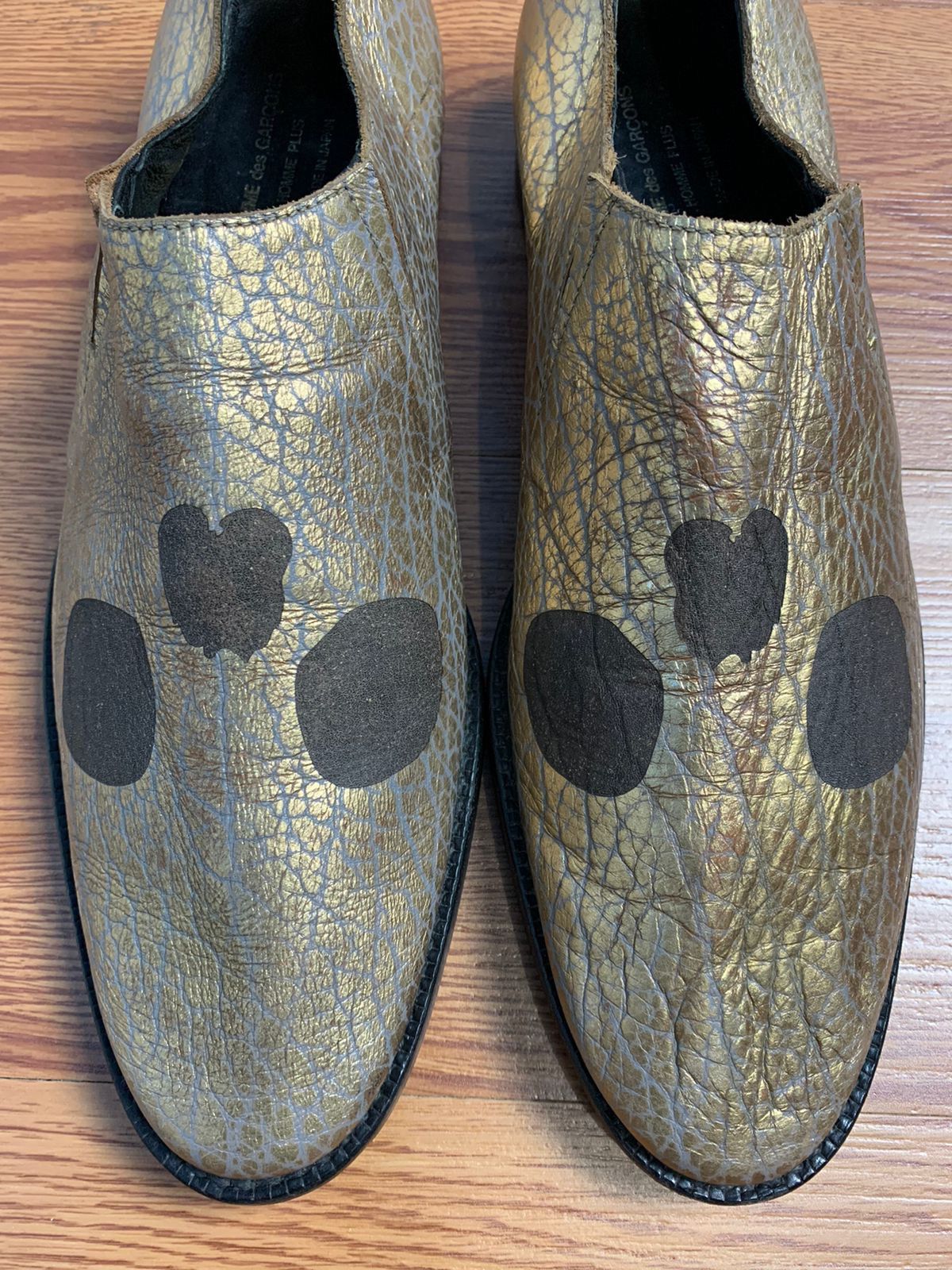 Comme des Garcons Runway CDGHP SS11 Skull Loafer Shoes Size US 7 / EU 40 - 6 Thumbnail