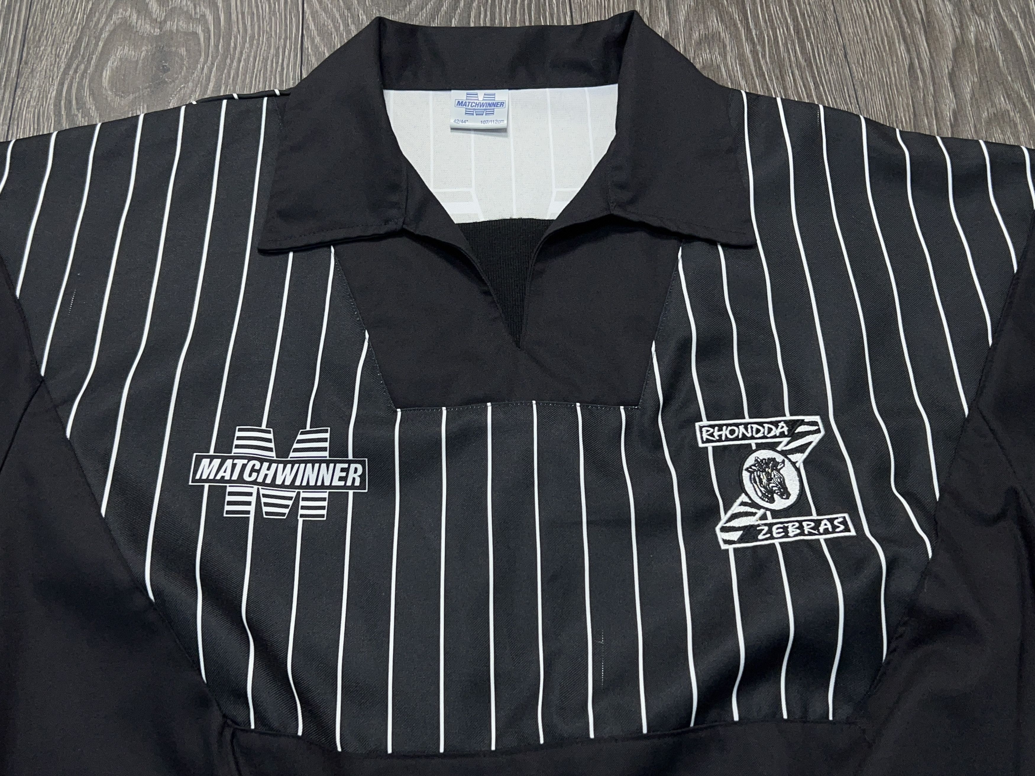 Other Matchwinner Treorchy RFC Rhondda Zebras Track Pullover 42-44 Size US XL / EU 56 / 4 - 2 Thumbnail