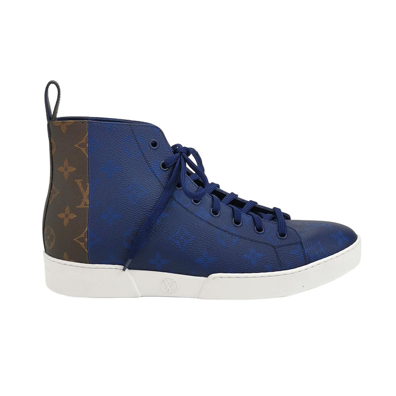 Louis Vuitton Louis Vuitton Monogram Hi-Top Sneakers US 8.5 Size US 8 / EU 41 - 1 Thumbnail