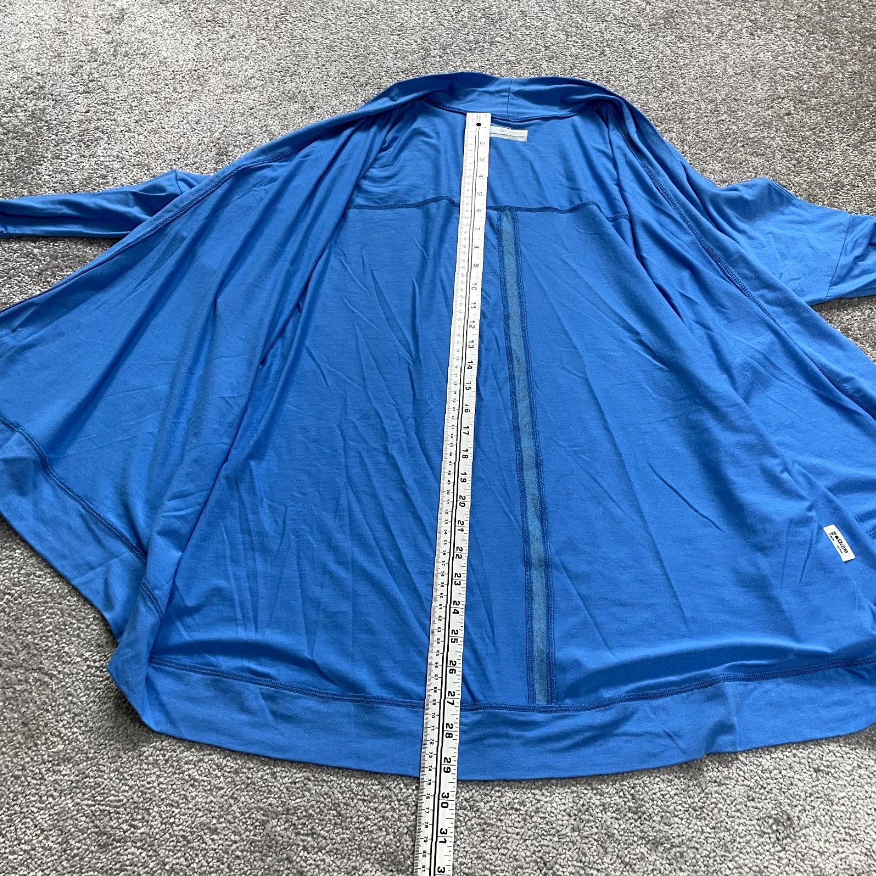 Vintage Columbia Active Open Jacket Womens Medium Blue Long Sleeve Casual Soft Stretch Size M / US 6-8 / IT 42-44 - 7 Thumbnail