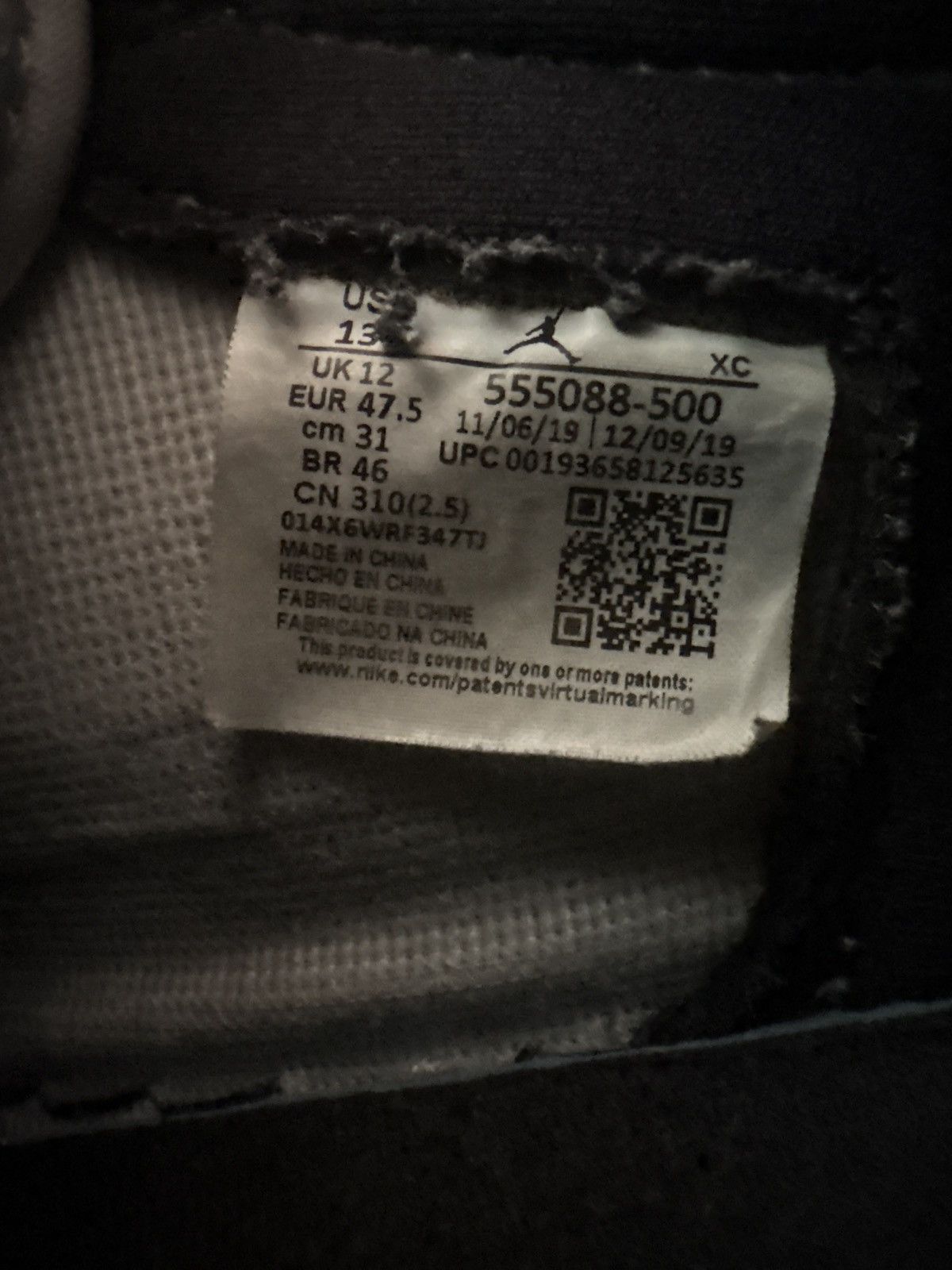 Jordan Brand Jordan 1 Court Purple Size US 14 / EU 47 - 7 Thumbnail