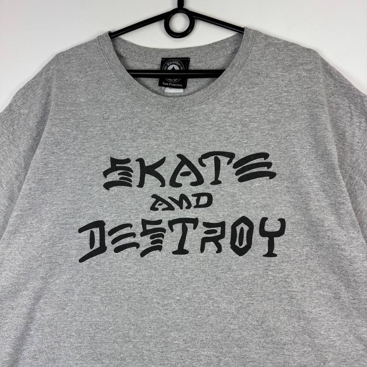 Other Thrasher Skate And Destroy Grey T-Shirt Size XL Size US XL / EU 56 / 4 - 2 Thumbnail