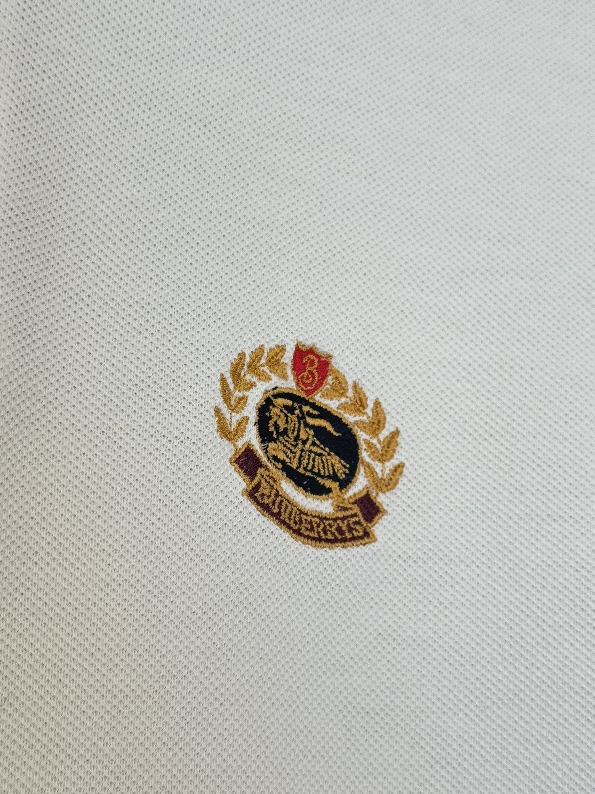 Burberry Burberrys logo classic polo shirt rare red luxury Size US M / EU 48-50 / 2 - 4 Thumbnail