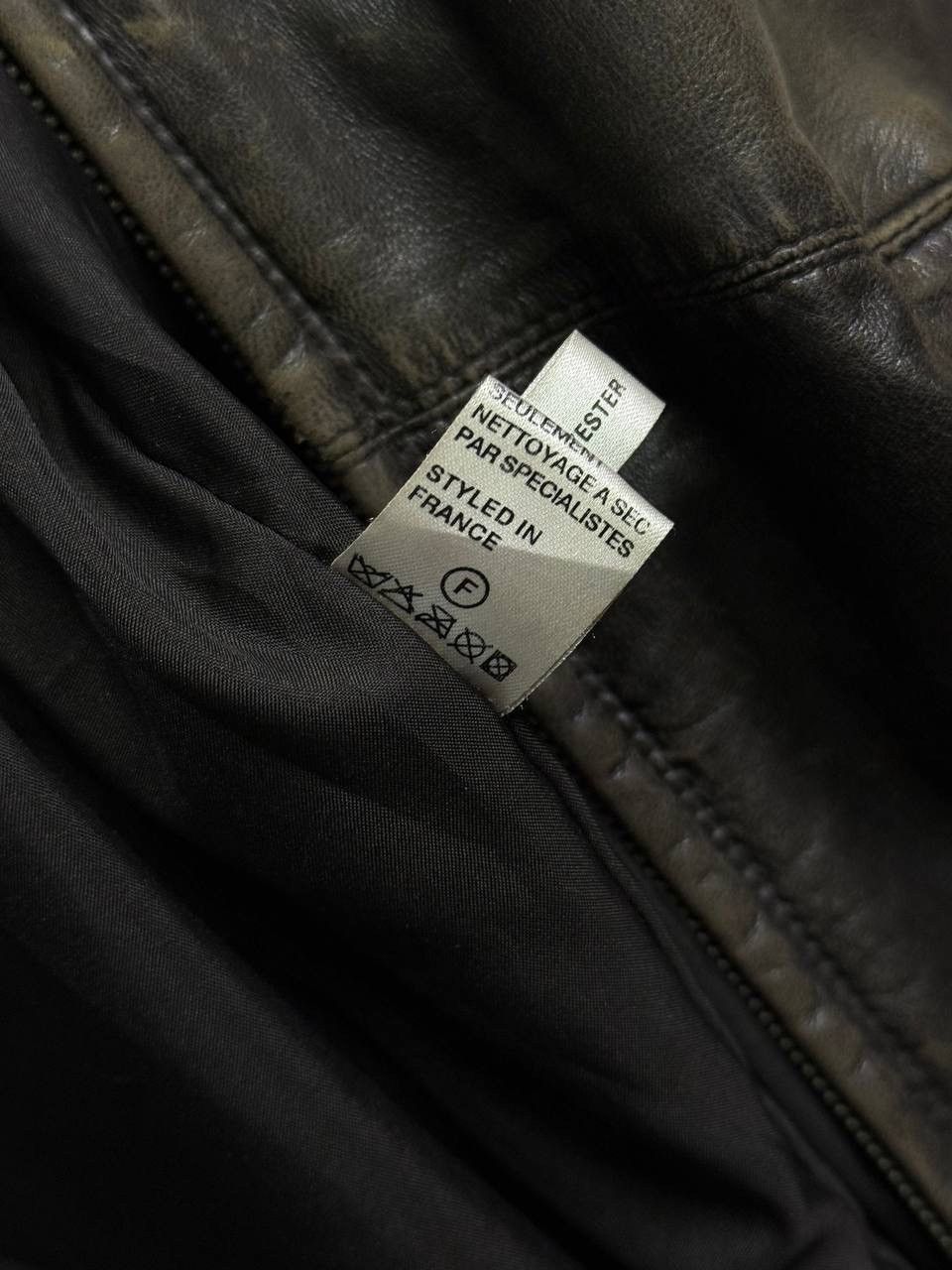 Yves Saint Laurent Vintage Rare Yves Saint Laurent Leather Jacket 90s Size US L / EU 52-54 / 3 - 10 Thumbnail