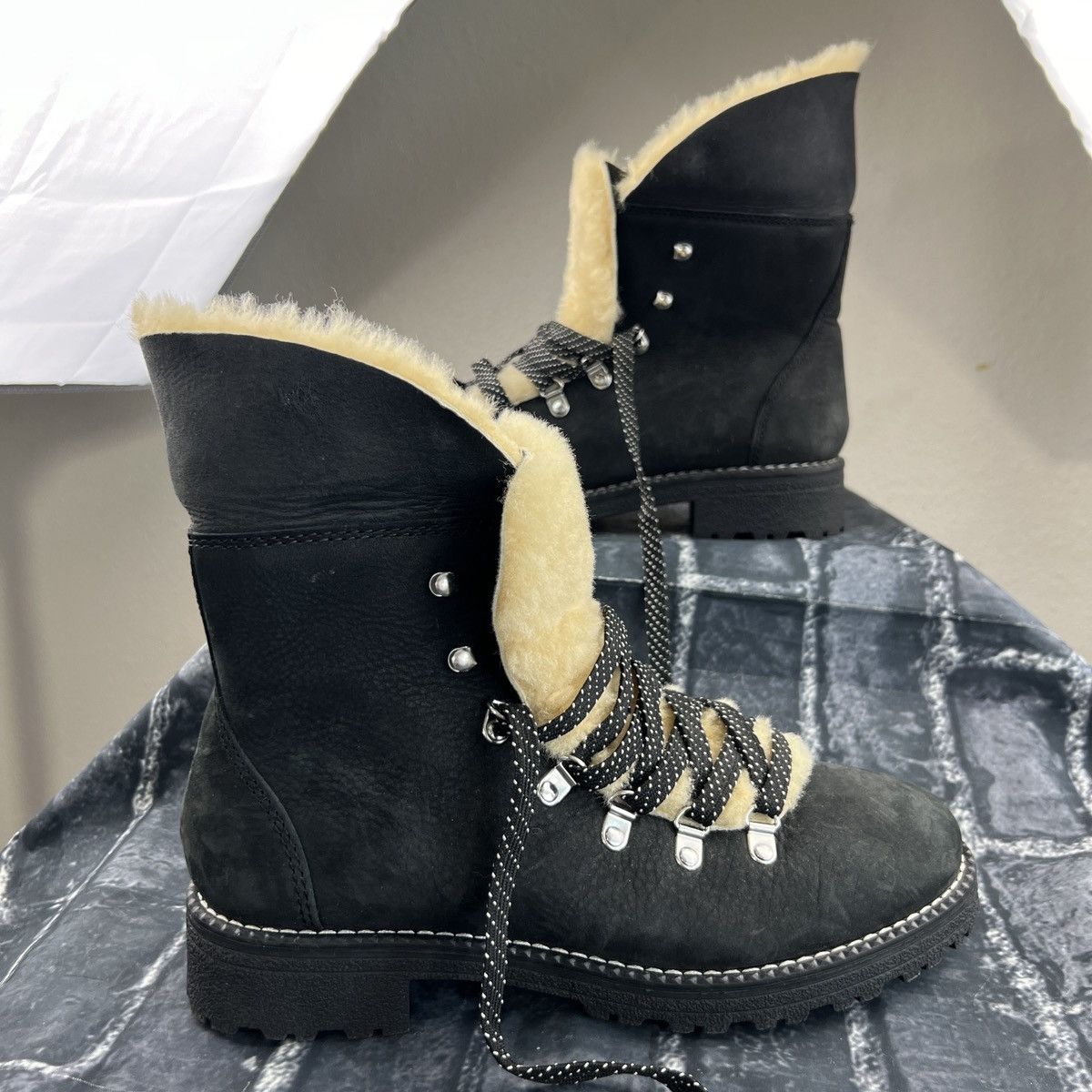 Other J CREW FUR BOOTS Size US 9.5 / EU 42-43 - 3 Thumbnail