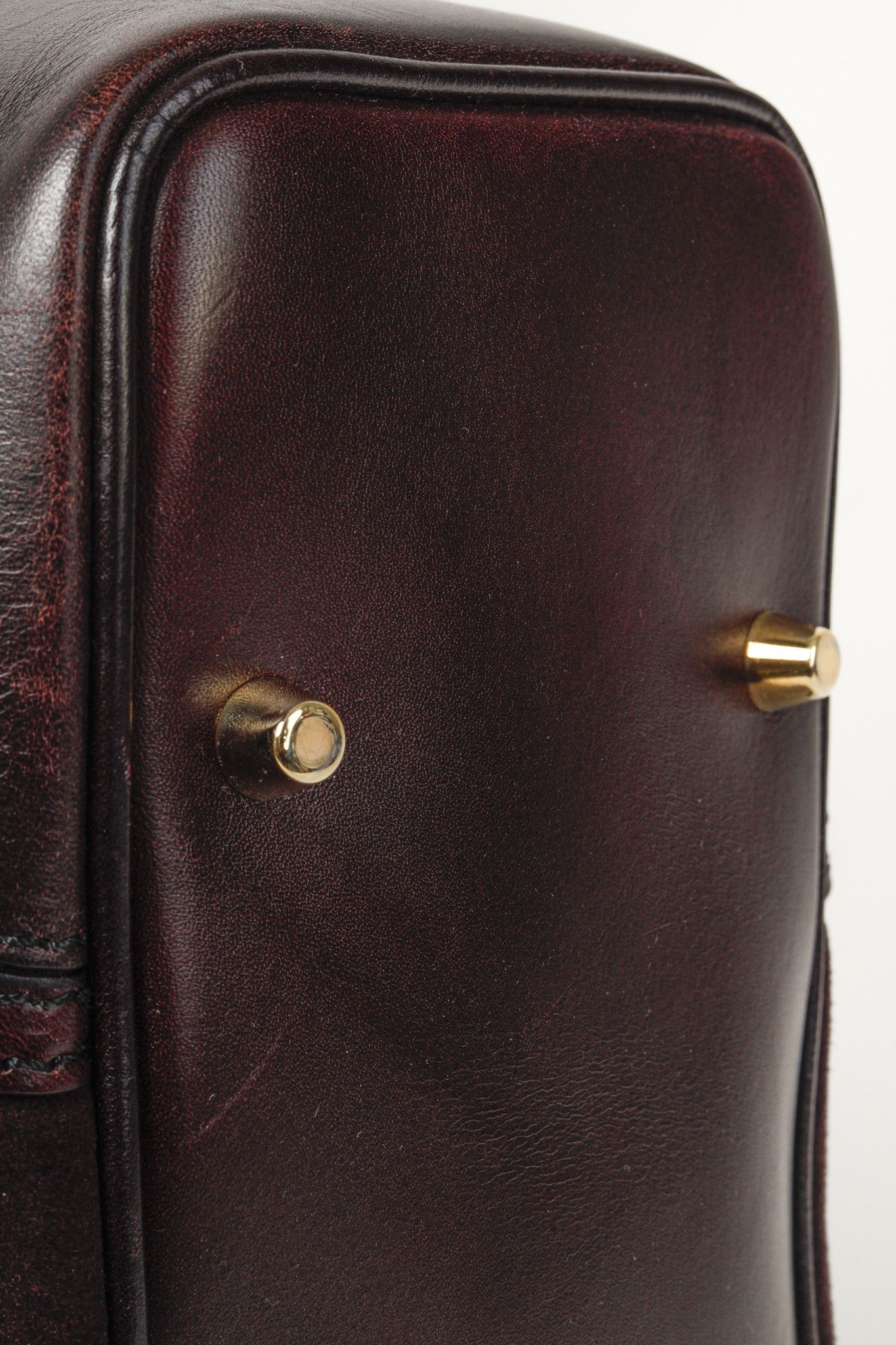 Burberry Prorsum Burberry Prorsum Burgundy Red Calfskin Suede Tote Size ONE SIZE - 6 Thumbnail