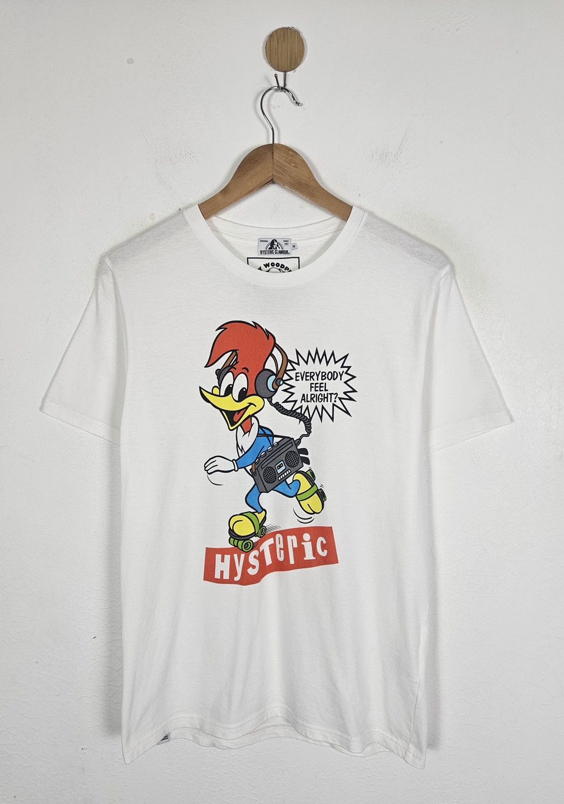 Hysteric Glamour Hysteric Glamour Woody Woodpecker tee Shirt Size US M / EU 48-50 / 2 - 1 Thumbnail