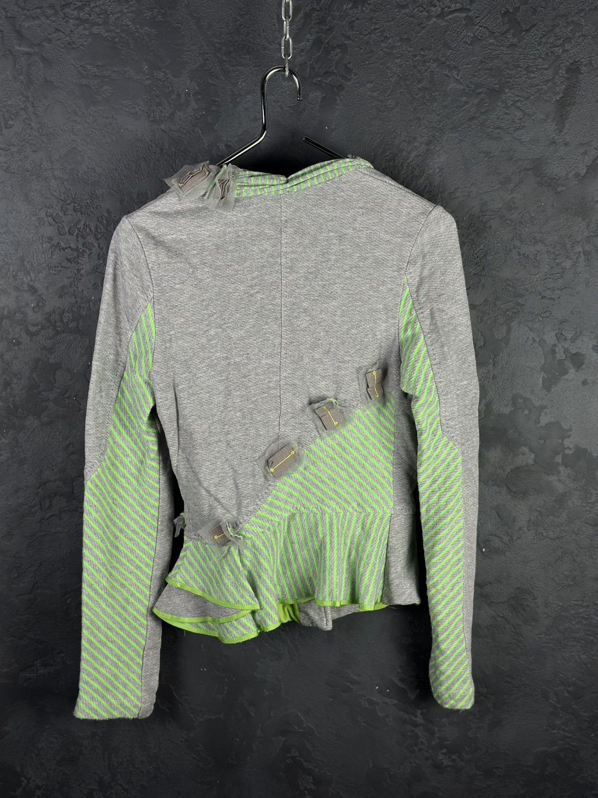 Designer × Jean Paul Gaultier Women’s Save The Queen Knit Jacket Jean Paul Gaultier Style Size M / US 6-8 / IT 42-44 - 7 Thumbnail