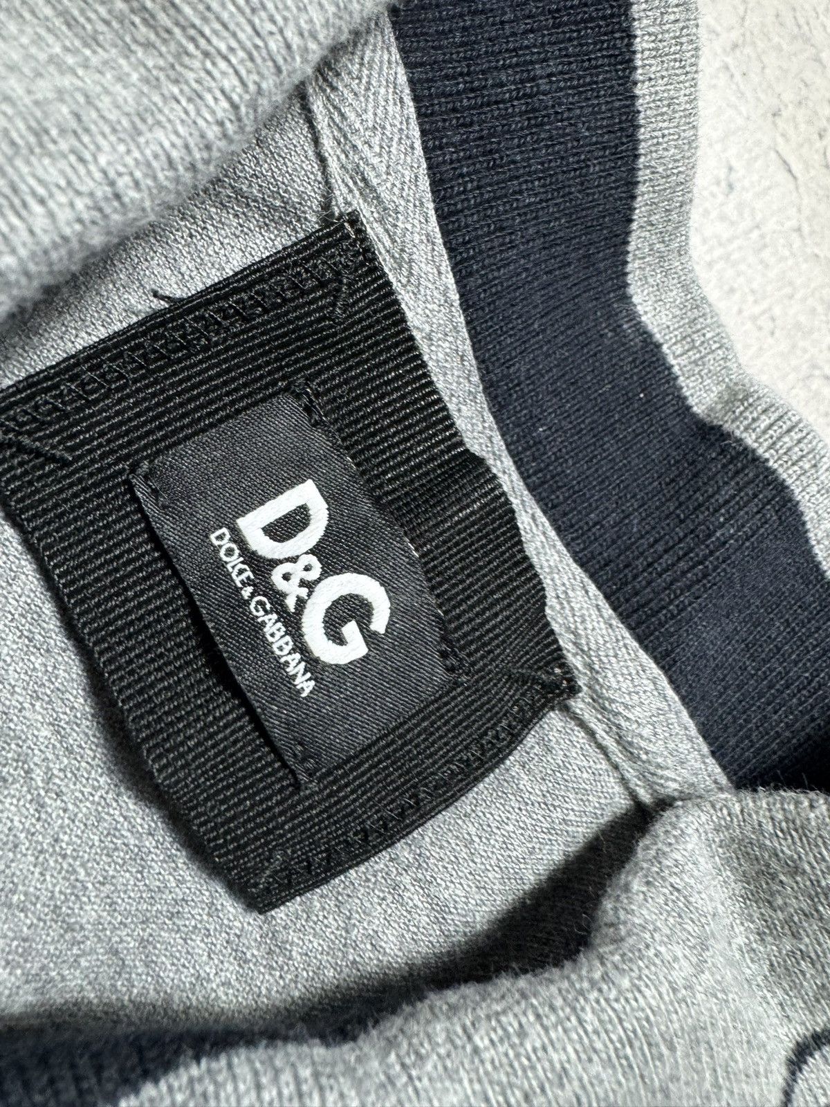 Dolce & Gabbana Dolce & Gabbana DG Luxury Polo Shirt Size 50 Grey Size US M / EU 48-50 / 2 - 6 Thumbnail