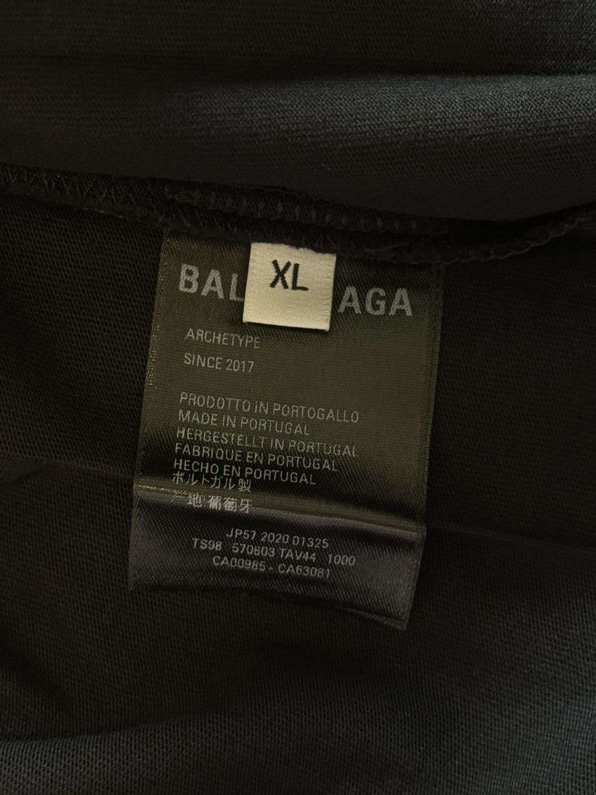 Balenciaga Balenciaga black t shirt Size US XL / EU 56 / 4 - 6 Thumbnail