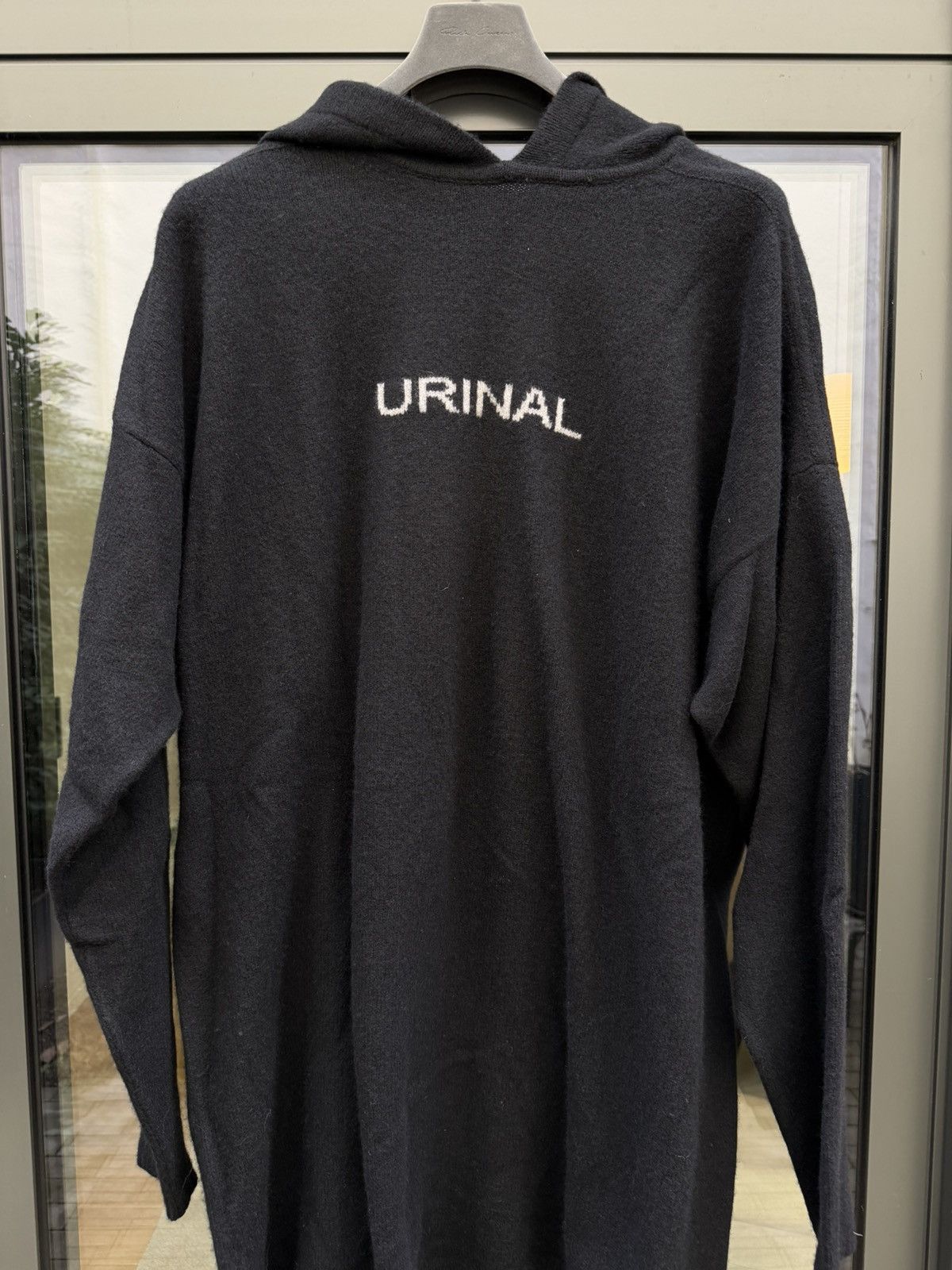 Rick Owens FW22 Strobe Urinal Cashmere Hoodie sz L Size US L / EU 52-54 / 3 - 1 Thumbnail