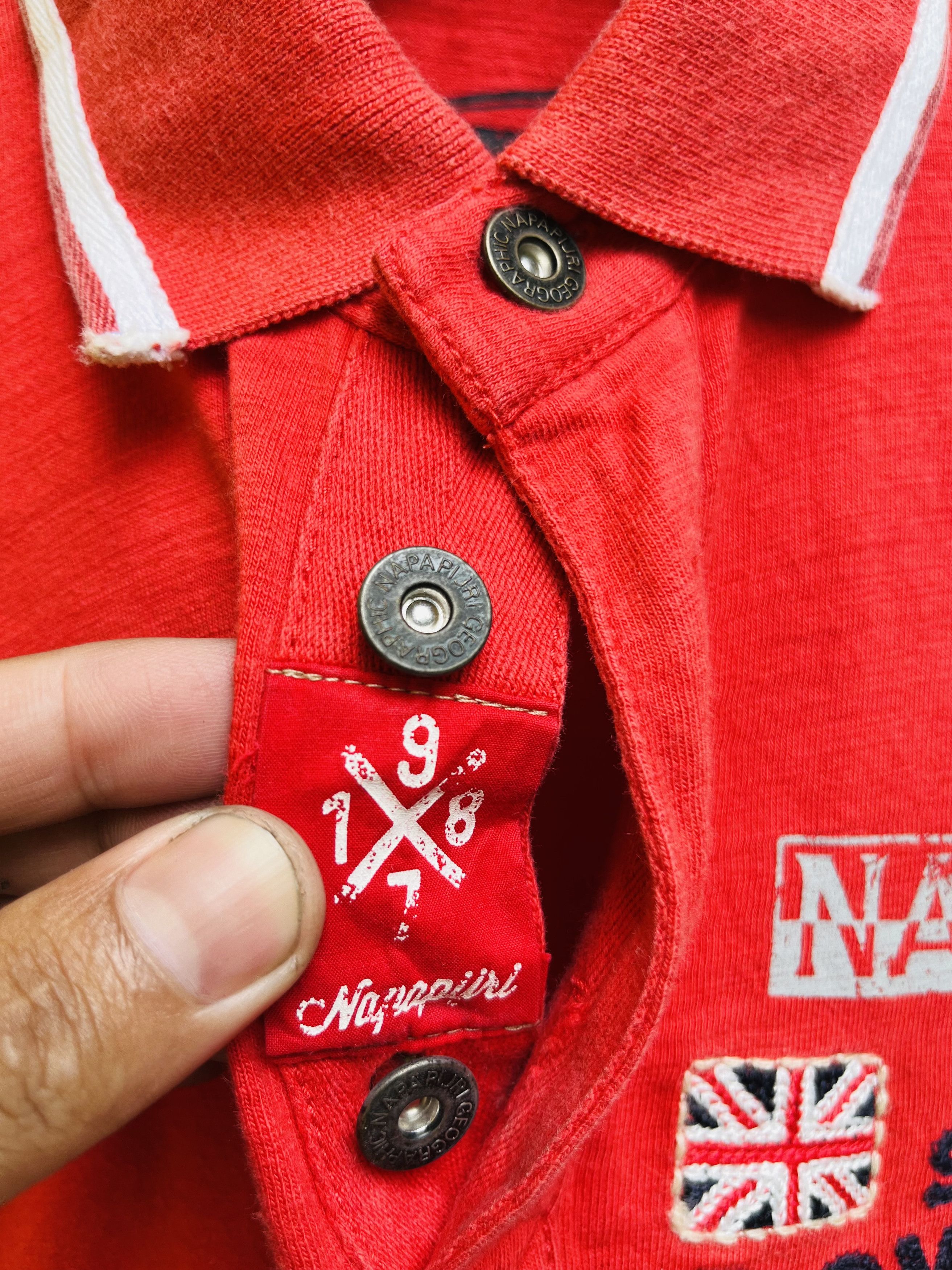 Napapijri × Vintage Vintage Napapijri Slow Down Town Designer Fashion Style Size US M / EU 48-50 / 2 - 7 Thumbnail