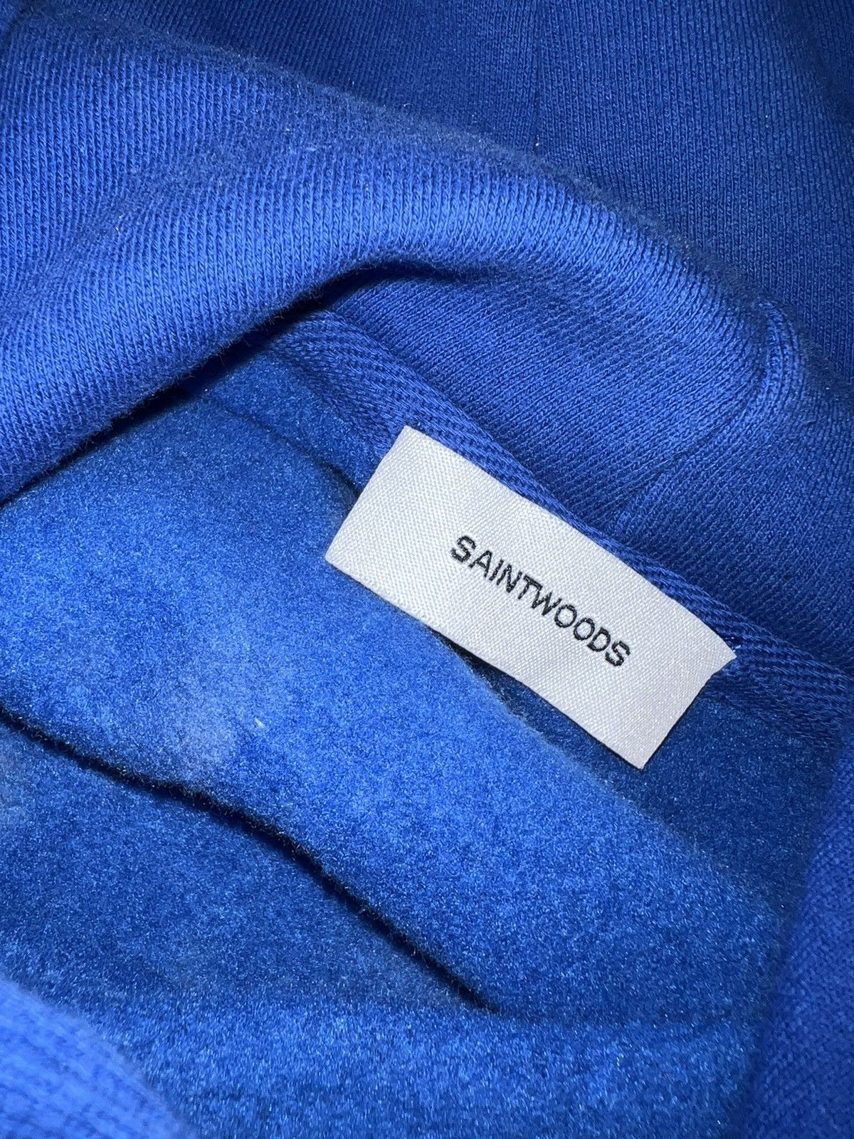 Saintwoods Saintwoods bleach Cotton-Blend Hoodie With Acid Logo Size US M / EU 48-50 / 2 - 3 Thumbnail